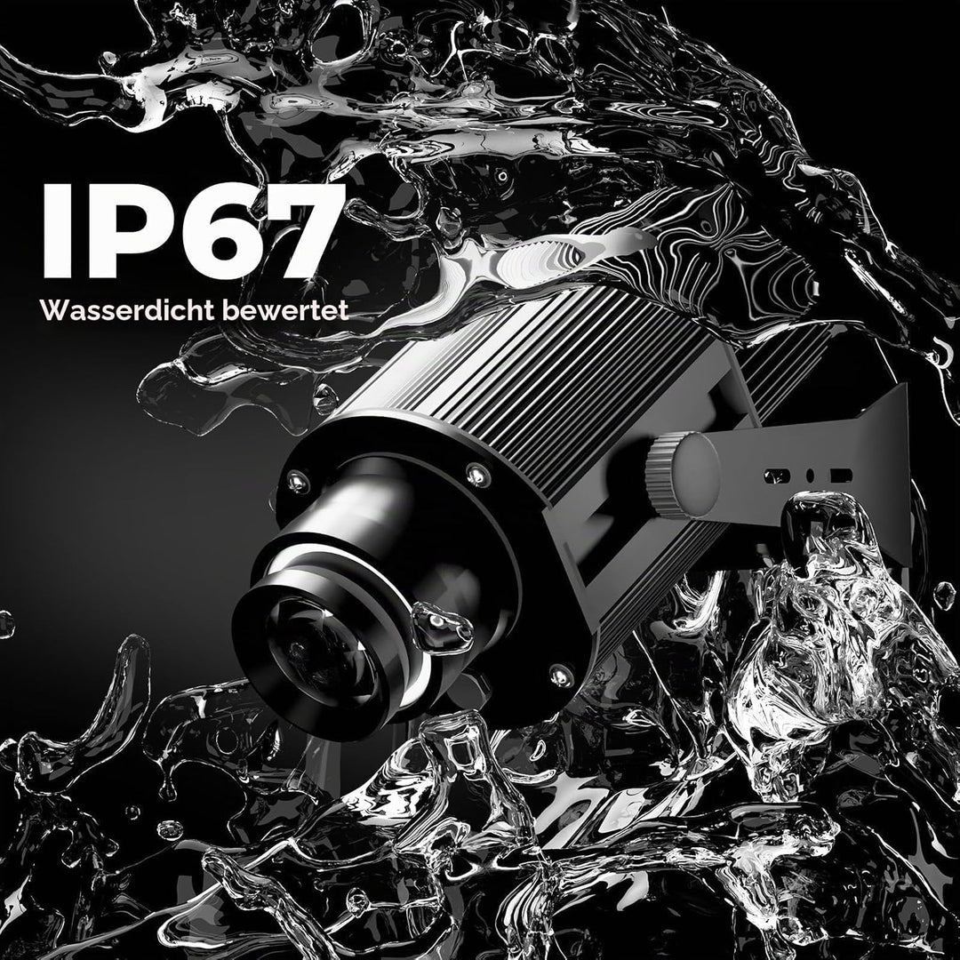 TM50 GOBO-Projektor, drehbar, IP67, wasserdicht, für den Aussenbereich, LED-Licht, GOBO-Projektor fü