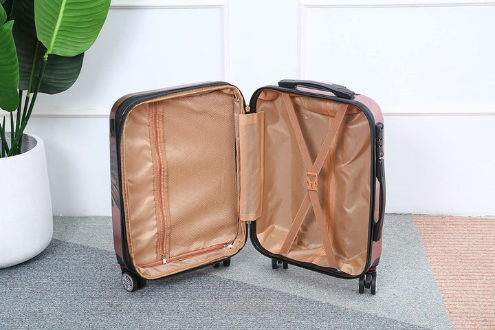CELIMS - Koffer aus Polycarbonat | Mittelgrosser Koffer | 20kg Koffer | Mittelgrosser Koffer mit 4 R