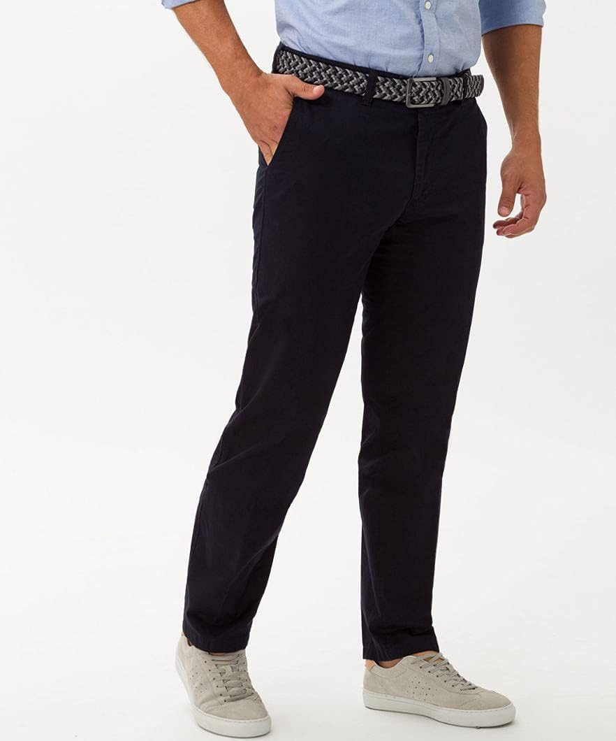 EUREX Herren Hose Jim Luxury Cotton Chino 33W / 32L Perma Blue, 33W / 32L Perma Blue