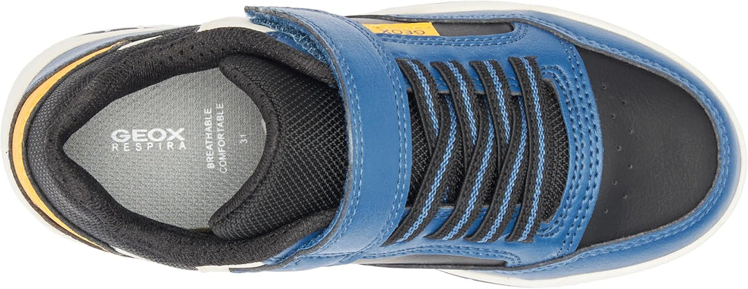 Geox J Perth Boy E Jungen Sneaker 36 EU Avio Yellow, 36 EU Avio Yellow