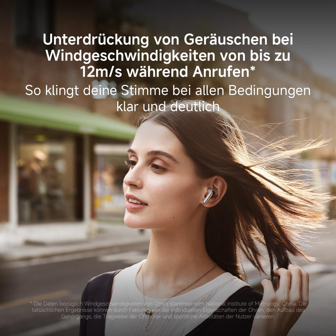 XIAOMI Buds 5 - In-Ear Kopfhörer mit 40dB Hybrid Active-Noise Cancelling, 39 Stunden Akkulaufzeit, D