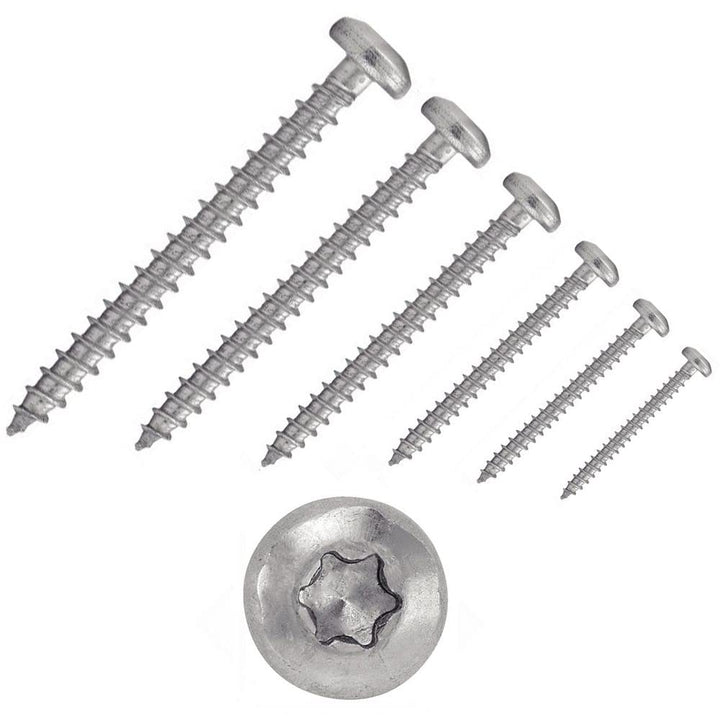 100 X Rundkopf Spanplattenschrauben mit verstärktem Kopf 6.0 x 90 6.0 x 90 100, 6.0 x 90 100