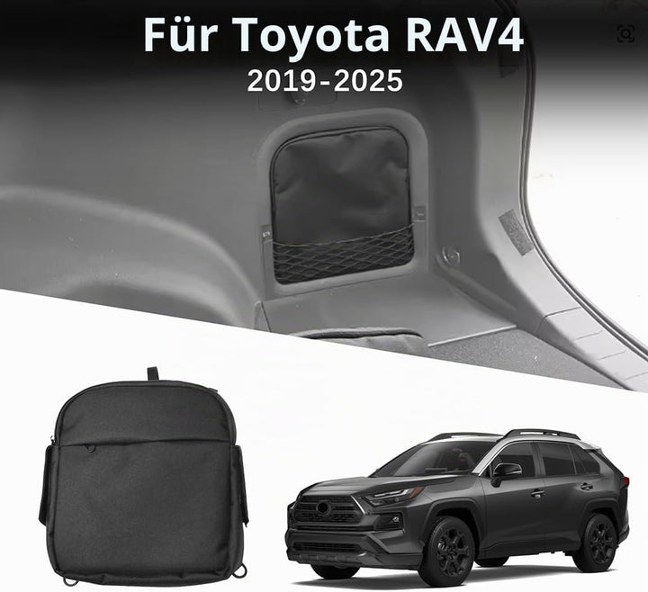 KUNGKIC Für Toyota Rav4 2019 2020 2021 2022 2023 2024 2025 Auto Kofferraum-Aufbewahrungstasche Koffe