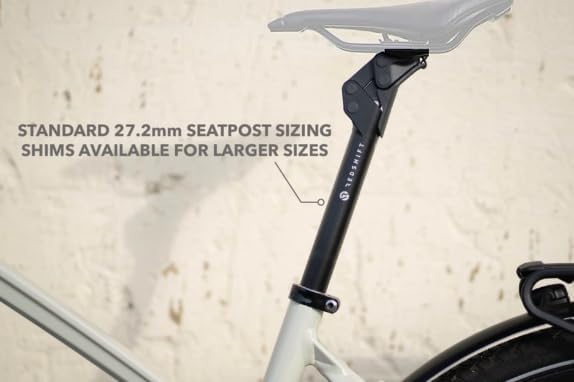 REDSHIFT ShockStop Suspension Seatpost for Bicycles 31.6mm Dia x 350mm Length, 31.6mm Dia x 350mm Le
