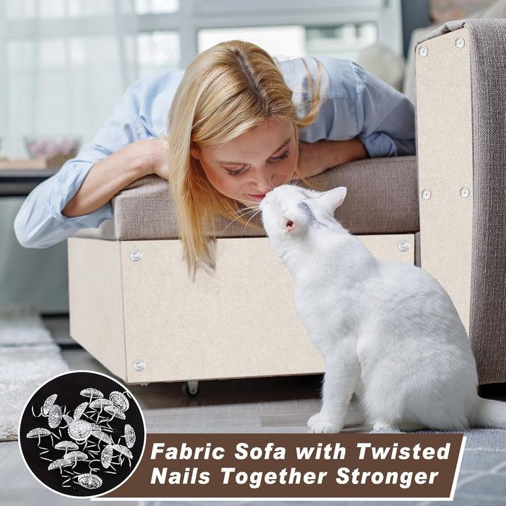 300cm×40cm Kratzmatte Katze Selbstklebend, Kratzschutz Sofa Katze, Trimmbare DIY Katzen Kratzmatte m