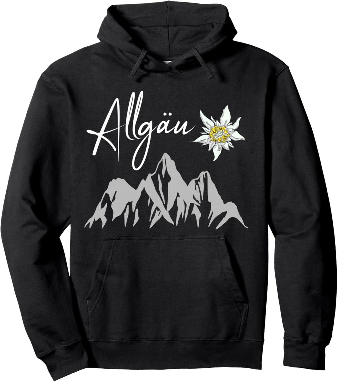 Allgäu Bayern Berge Wandern Bergsteiger Alpen Pullover Hoodie