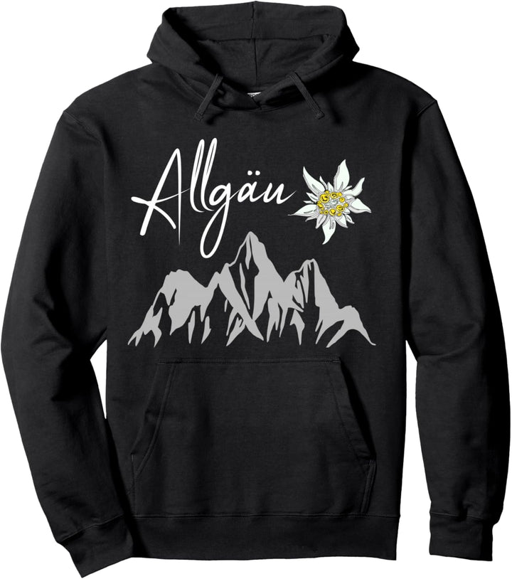 Allgäu Bayern Berge Wandern Bergsteiger Alpen Pullover Hoodie
