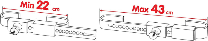 Lampa 98667. Stosszahn 3 Klemme für Türen hinten Sattelauflieger