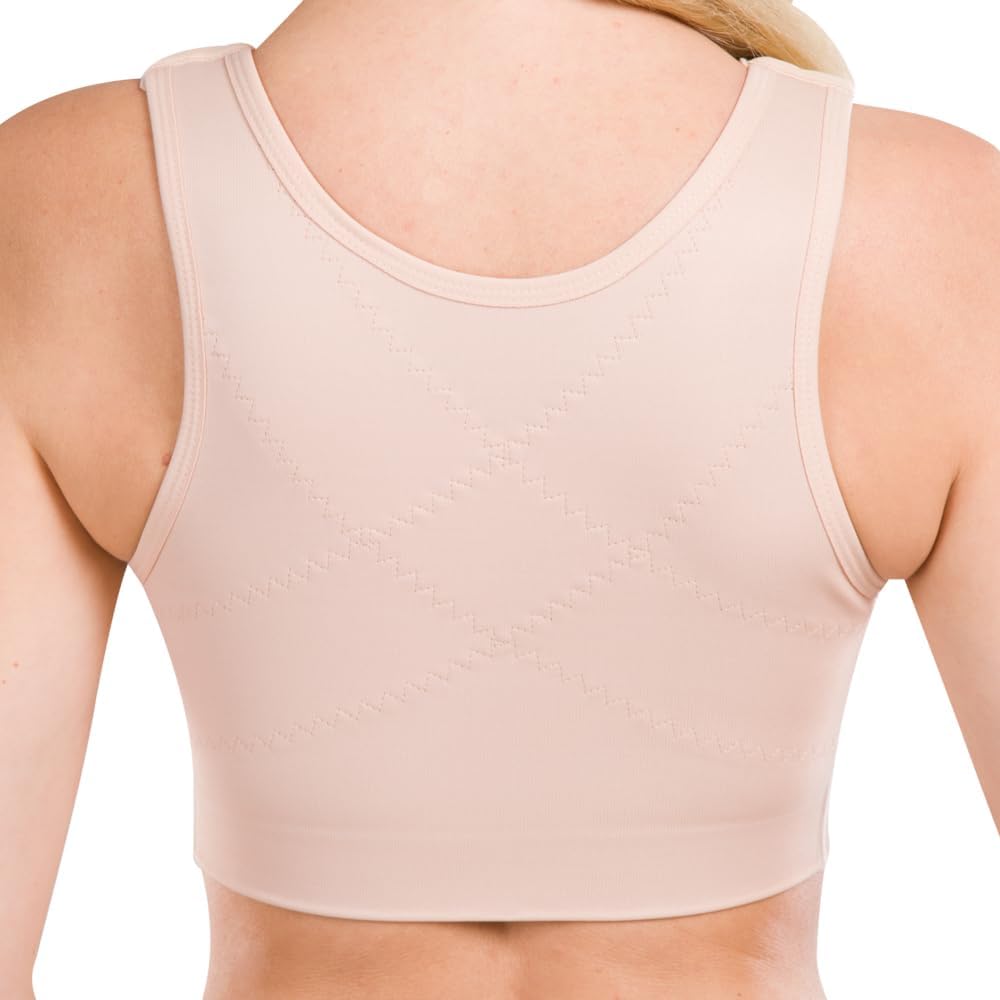 LIPOELASTIC PI Plus postoperativer Kompressions-BH, Beige