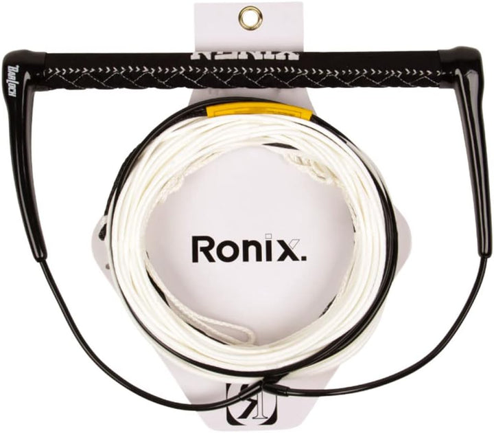 Ronix Combo 5.0 Hide Grip Wakeboard-Griff mit R6-Seil Grip- 1.15 in. Diameter / Rope- 80ft Weiss/opu