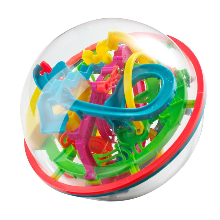 ADDICTABALL - 3D Kugellabyrinth 20 cm, 3D Puzzle Ball mit 138 Etappen, Kugelspiel, Geschicklichkeit