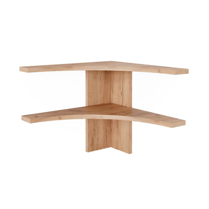 Vicco Eckregal Roman, Goldkraft Eiche, 43.5 x 37 cm Sandeiche Eckregal, Sandeiche Eckregal