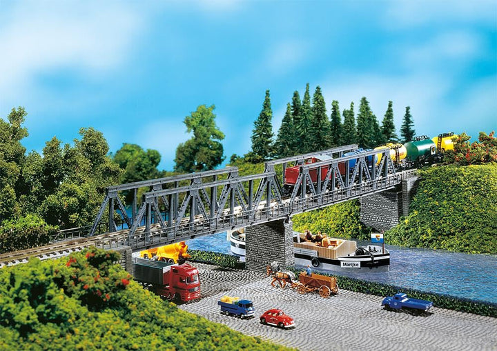 FALLER 222578 - 2 Kastenbrücken mit Brückenköpfen