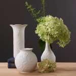 Goebel Vase, Weiss, 21cm