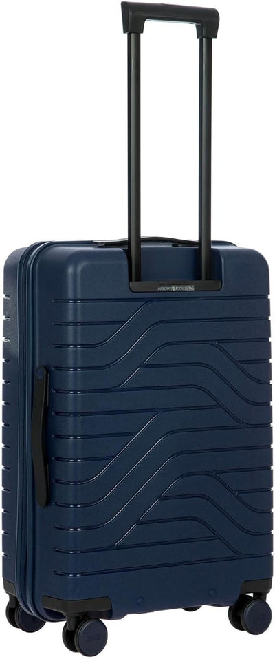 Bric's - Mittelgrosser Erweiterbarer Hartschalen-Trolley Ulisse B Y, Blau, 43x65x26 cm