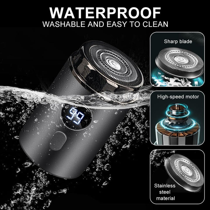 Horuili® Mini Electric Shaver, Tragbarer Elektrischer Mini-Rasierer, Mini Shave Tragbarer Elektroras