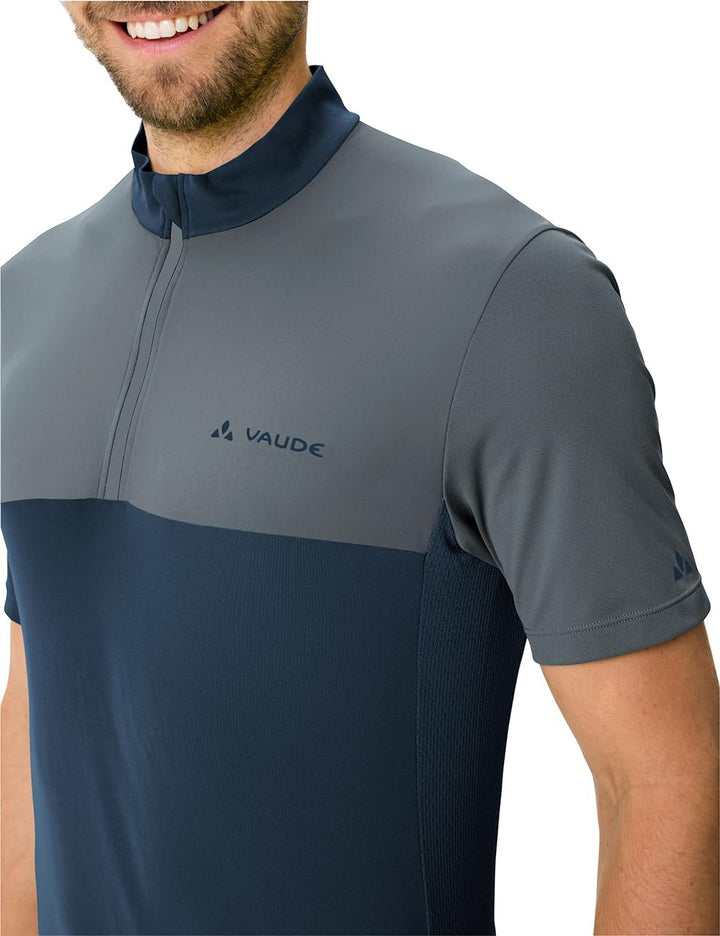 VAUDE Herren Men's Matera Hz Tricot Trikot, Dark Sea Uni