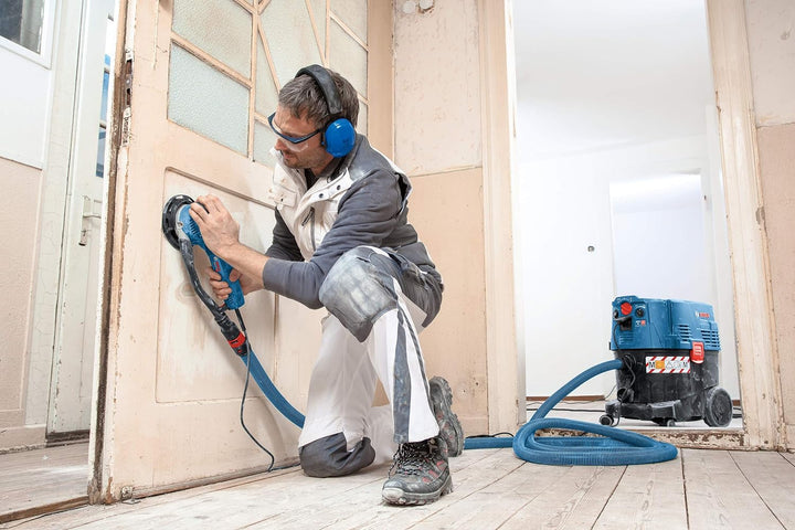 Bosch Professional Multi-Loch Schleifteller (Ø 125 mm, hart, Klett, Zubehör Exzenterschleifer) Ø 125