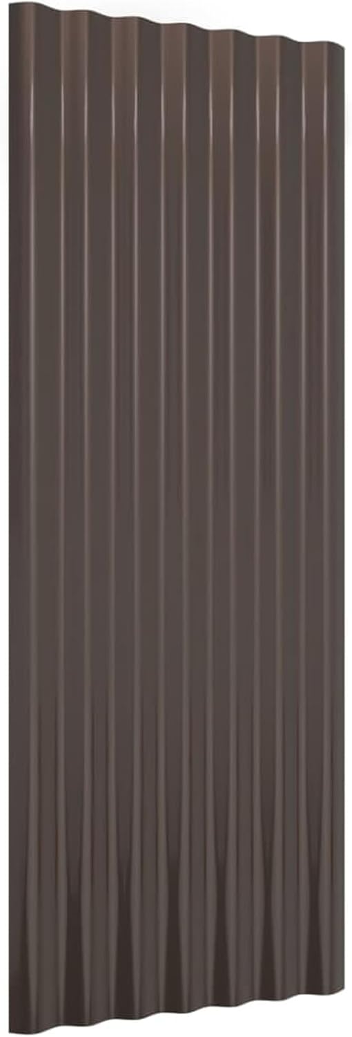 Dachpaneele 12 STK. Dachblech Stahlblech Dach Dachplatten Metalldachpaneele Dachblech für Dach, Schu