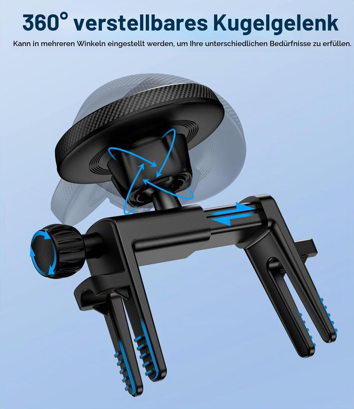 Magnetische Handyhalterung Auto Lüftung für Mercedes Benz A/B/C/E/G/GLA/GLK [Upgrade Lüftungsclip],