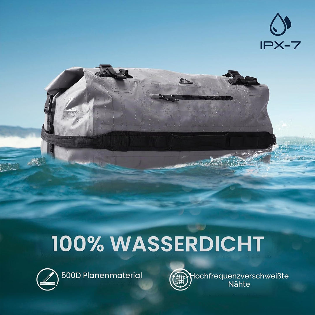 Haimont wasserdichter Rucksack, vielseitig wasserdicht Tasche, Dry Bag komfortabel, RollTop, Strand,