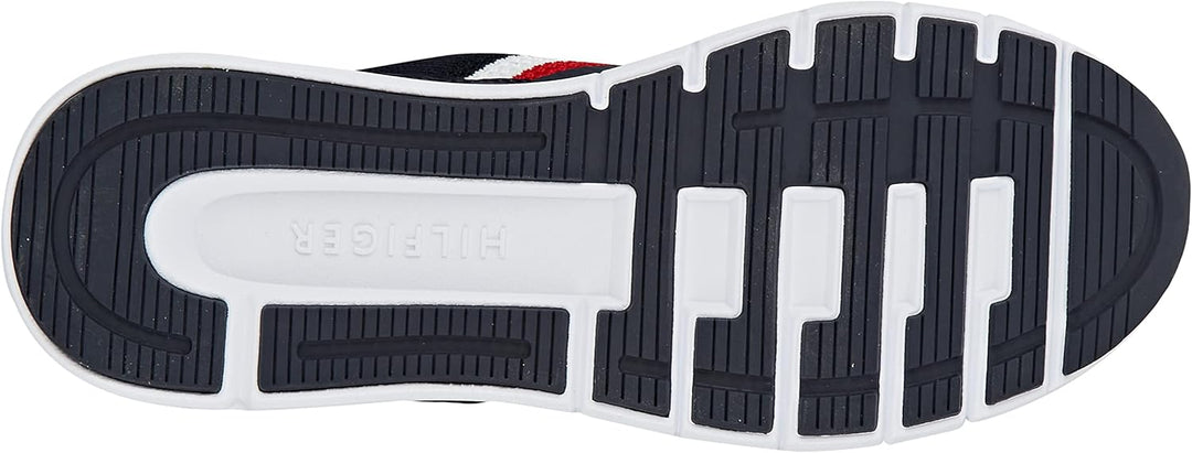 Tommy Hilfiger Herren Premium Lightweight Runner Knit Runner Sneaker 41 EU Blau Desert Sky, 41 EU Bl