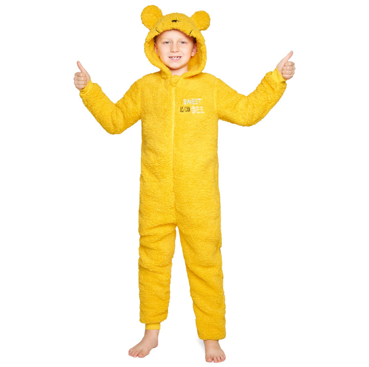 Disney Onesie für Mädchen, 4-15 Jahre - Stitch Jumpsuit - Kuschelanzug Einteiler für Mädchen 11-12 J