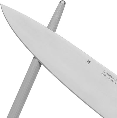 WMF Spitzenklasse Plus Wetzstahl 36 cm, Wetzstab für Messer, Kunststoffgriff, Stahllänge 23 cm Wetzs