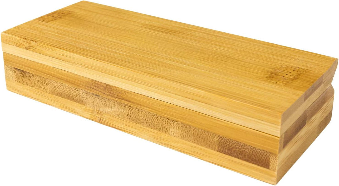Aperiti 42/TP-WSB Grunwerg 3-IN-1 Kellnermesser in Einer Geschenkschatulle aus Bambus, Edelstahl, 14