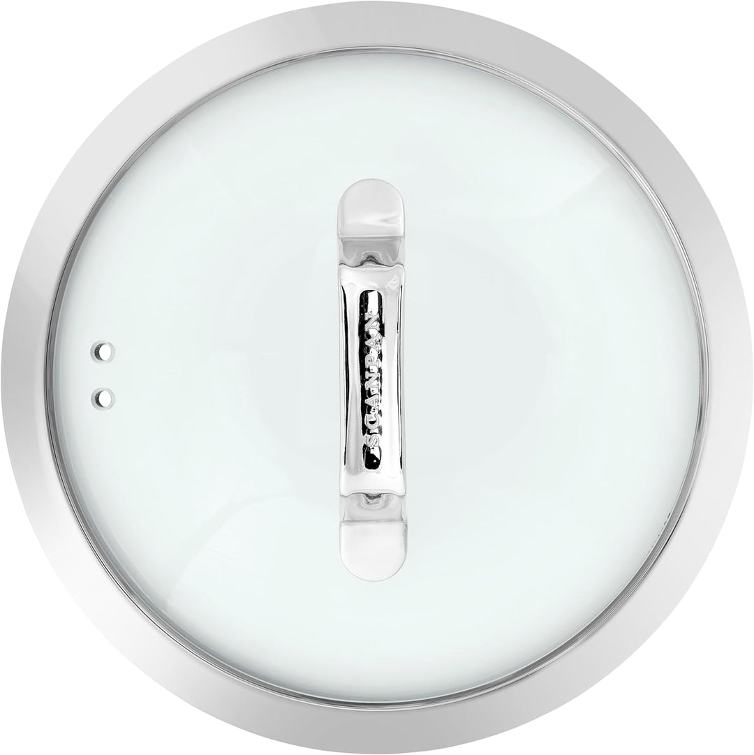 Scanpan SC41902200 Techniq Glasdeckel/Edelstahl 22 cm, 22 cm