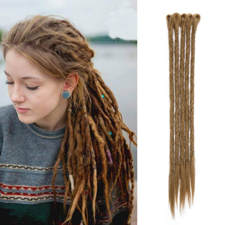Strähne für afrikanische Zöpfe, Farbe, synthetisches Haar, Häkelzöpfe, Haarverlängerung, Afro, 60 cm