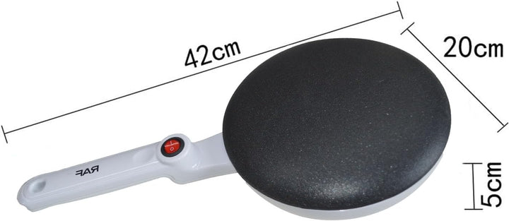 Crepes Maker,650 Watt,Anti-Haft,Crêpe-Maker-Cordless für hauchdünne Crêpes,Teflon-Antihaftbeschichtu