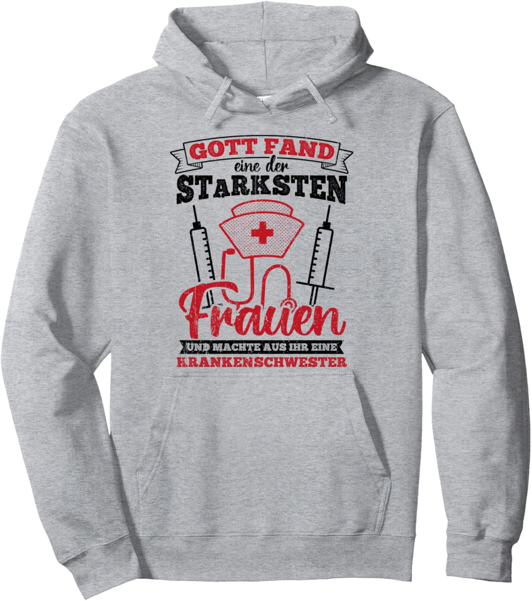 Krankenschwester Pflegerin Arzthelferin lustiges Geschenk Pullover Hoodie