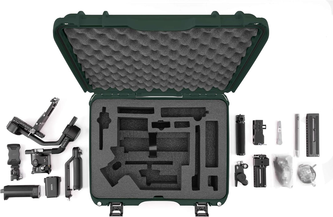 NANUK 930 Wasserdichter Hartschalenkoffer mit Schaumstoffeinlage für DJI Ronin RS 4/RS 4 Pro Combo -