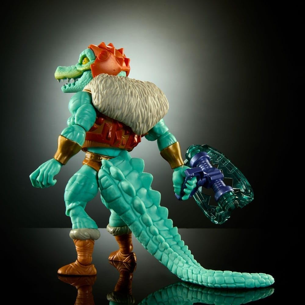 Turtles of Grayskull Motu & TMNT 14cm Action Figur: Leatherhead, Leatherhead