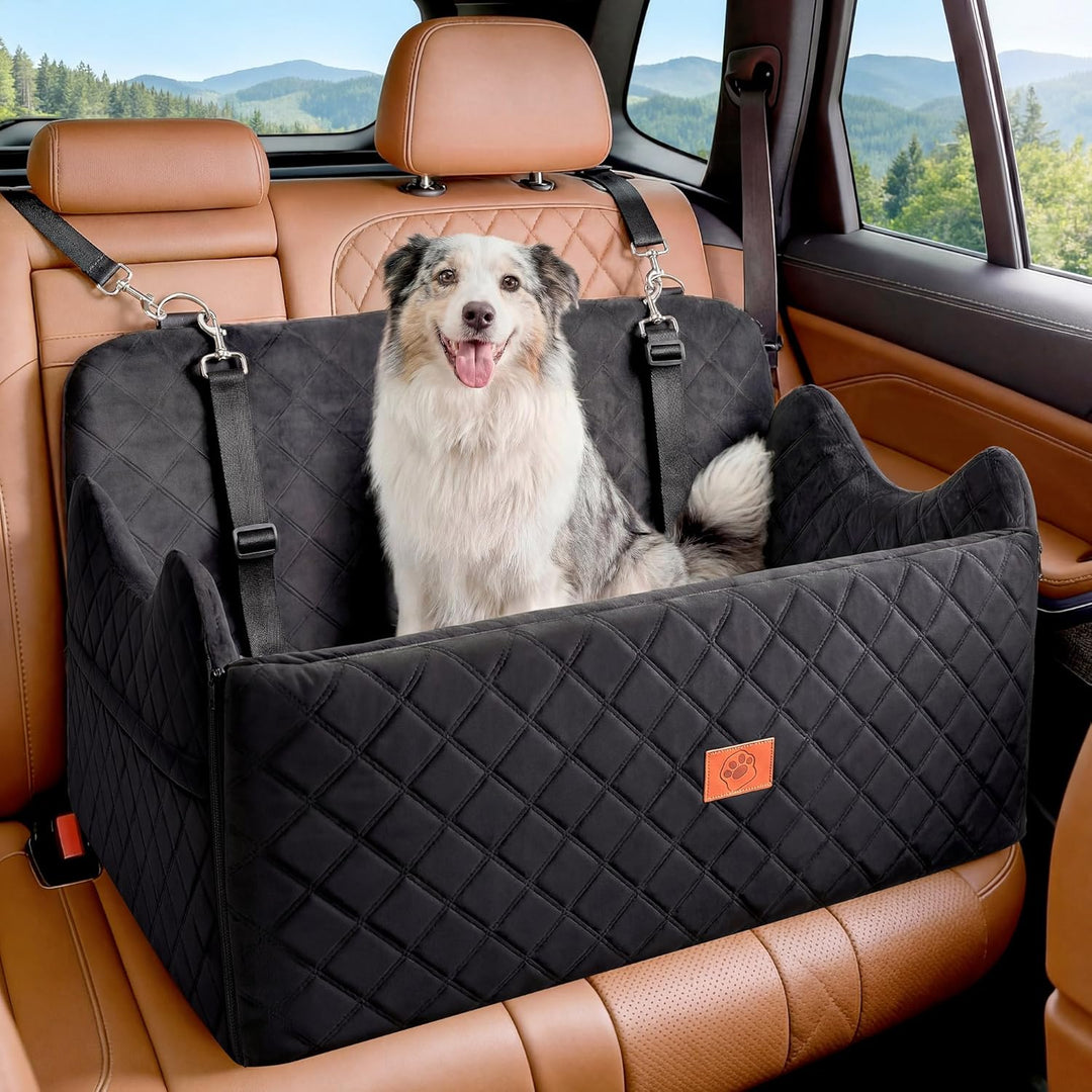 YITAHOME Hundesitz für grosse und mittelgrosse Hunde,Reisebettb Haustiere mit Memory Schaumstoff unt