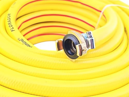Admiral Wasserschlauch 25 m knickfest 3/4 Zoll mit 2 GK Kupplungen und Schellen