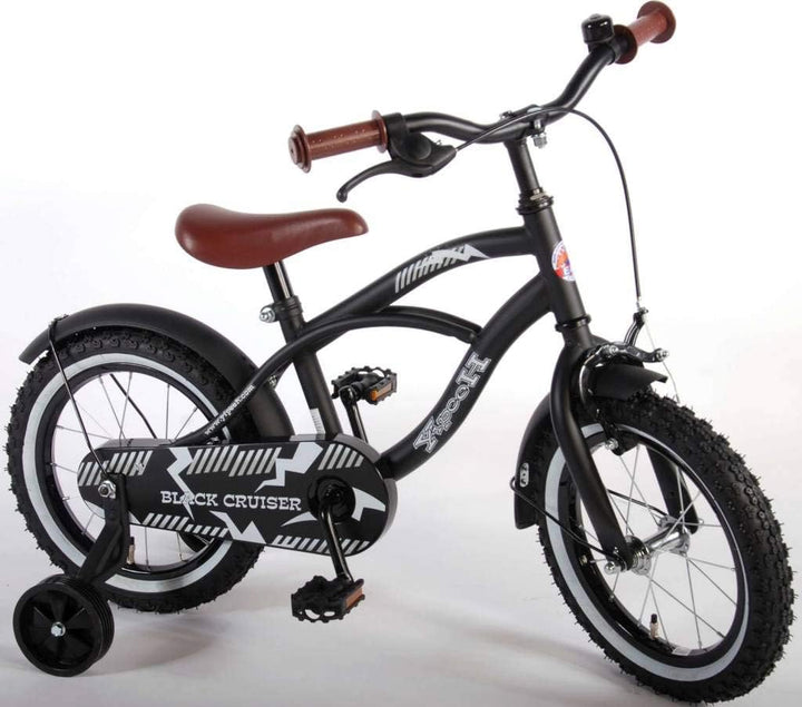 Yipeeh Unisex-Youth 41401 Kinderfahrrad, Schwarz, Kleinkind