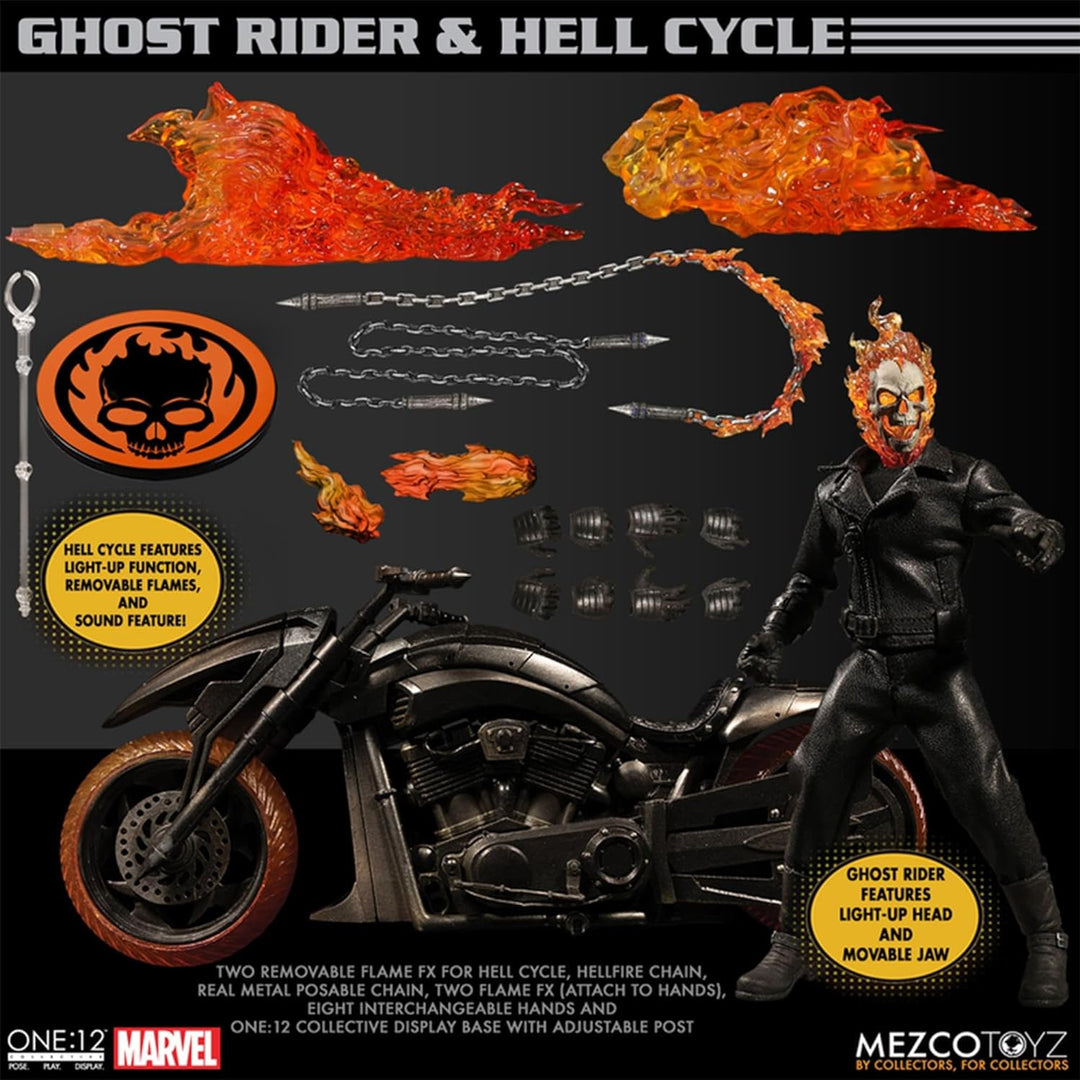 Ghost Rider Actionfigur, Schwarz, Einheitsgrösse
