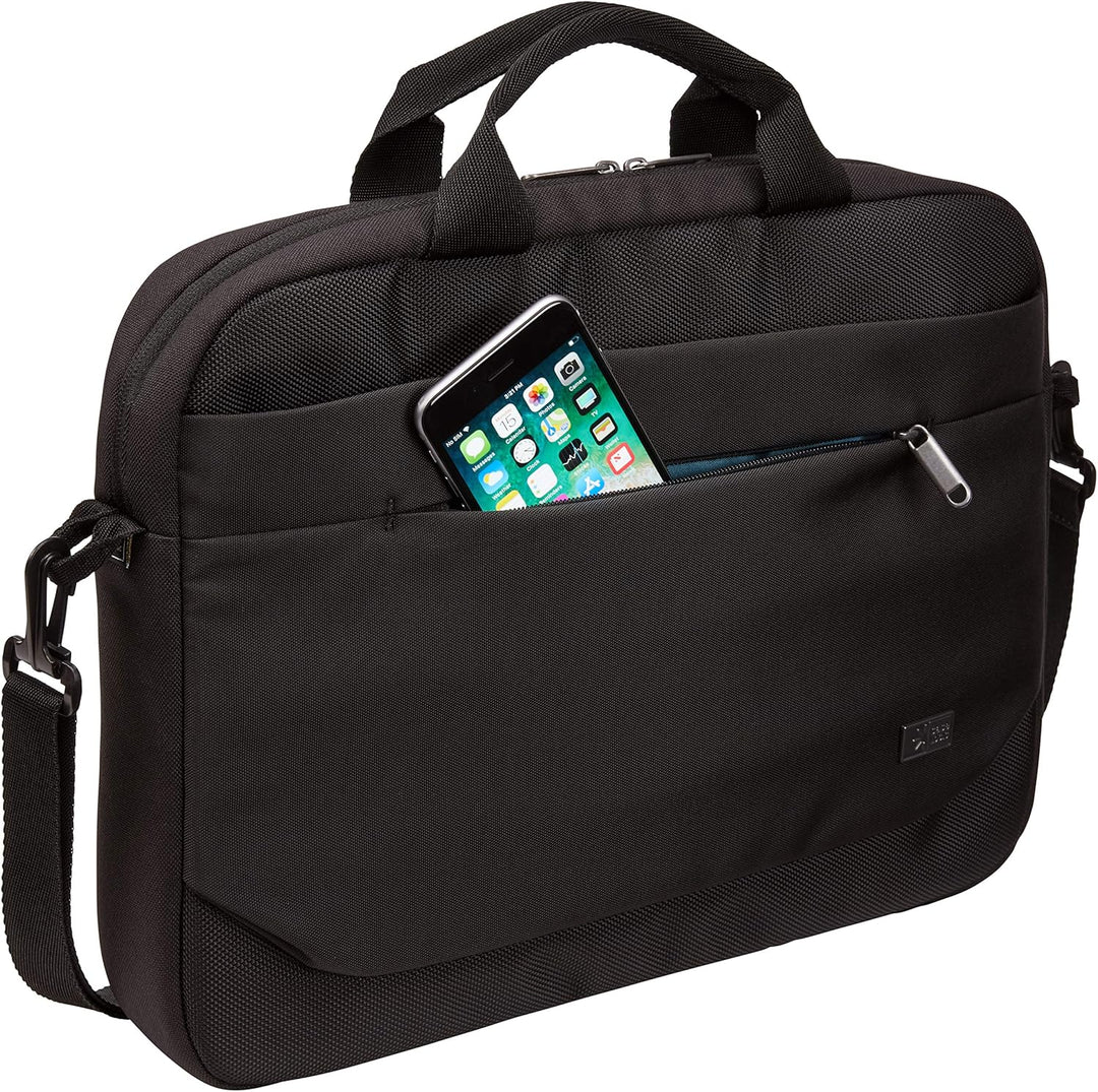 Case Logic Advantage Attaché Laptoptasche mit Einschubtasche für Tablet und Vorderfach für Kleingerä