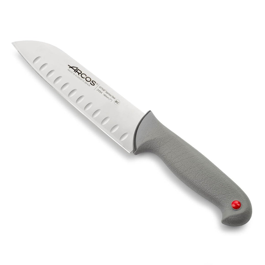 Arcos Serie Colour Proof - Santoku Messer Messer Asiatischer Art- Klinge Nitrum Edelstahl 180 mm - H