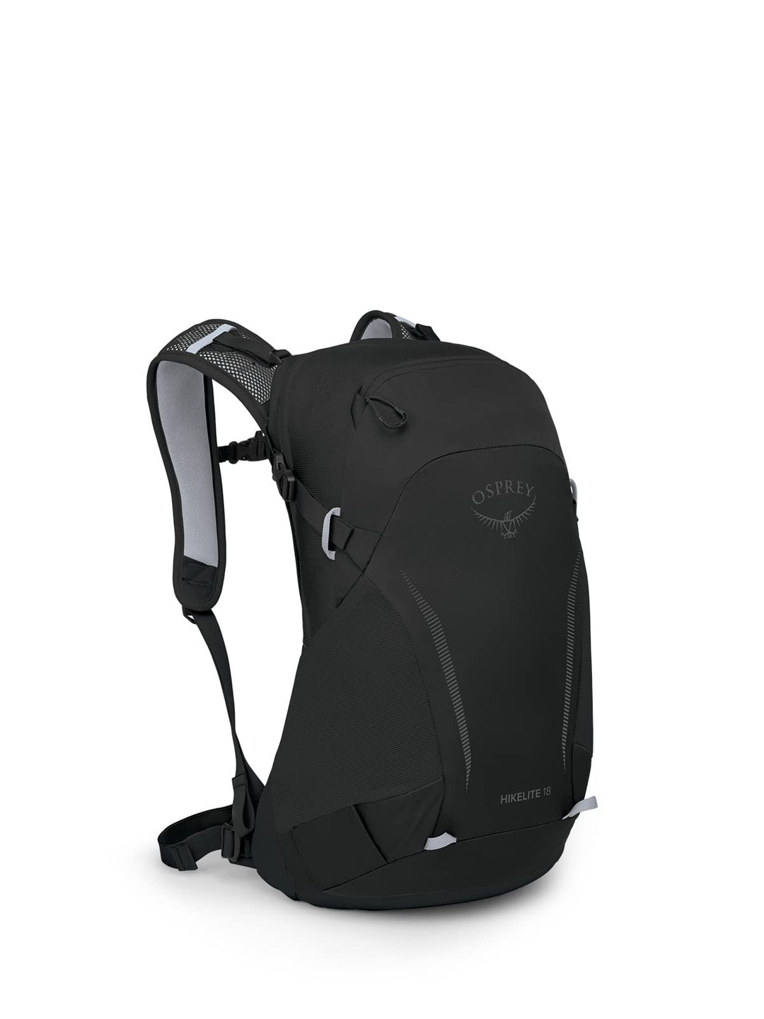 Osprey Hikelite Unisex Rucksack Schwarz O/S - Fassungsvermögen 18L, Schwarz O/S - Fassungsvermögen 1
