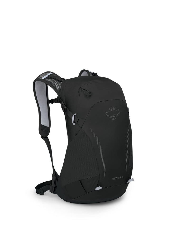 Osprey Hikelite Unisex Rucksack Schwarz O/S - Fassungsvermögen 18L, Schwarz O/S - Fassungsvermögen 1