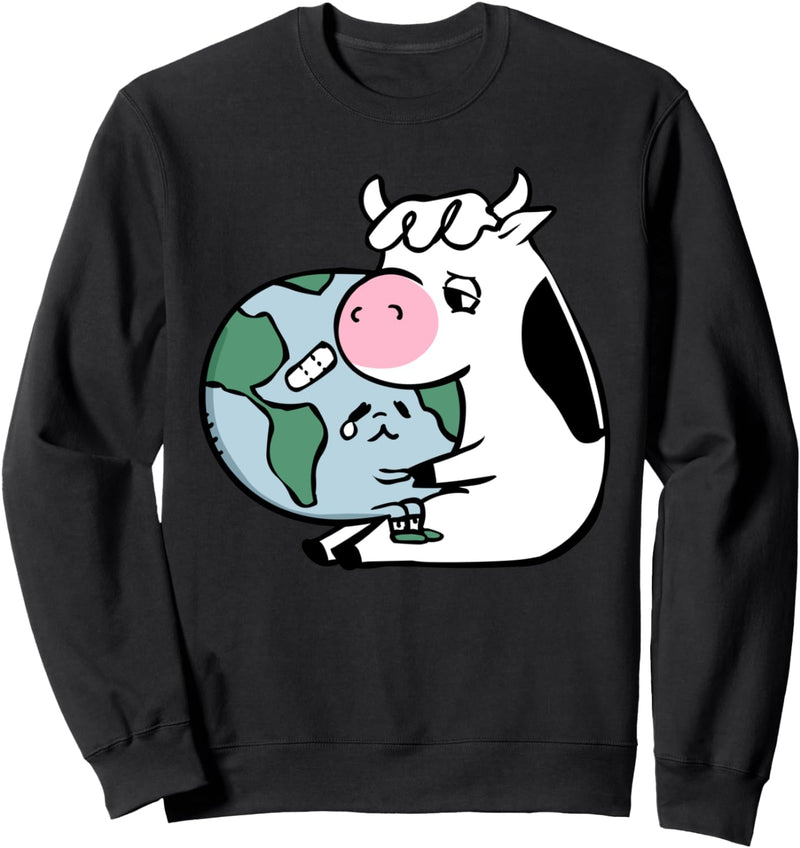 World Hugs Cow Sweatshirt