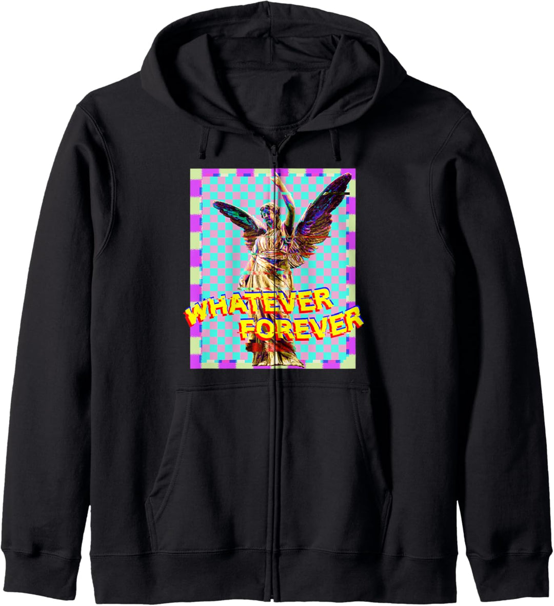Whatever Forever Sad Vaporwave Aesthetic Kapuzenjacke