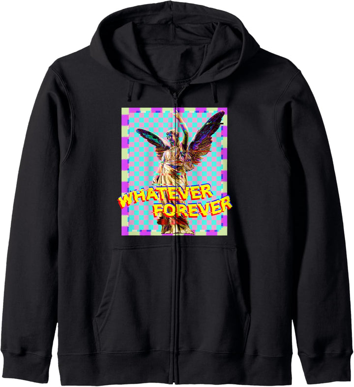 Whatever Forever Sad Vaporwave Aesthetic Kapuzenjacke