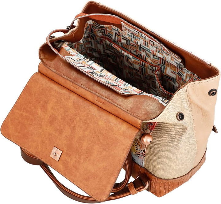 Anekke Damen Klappe Rucksack für unterwegs, bunt