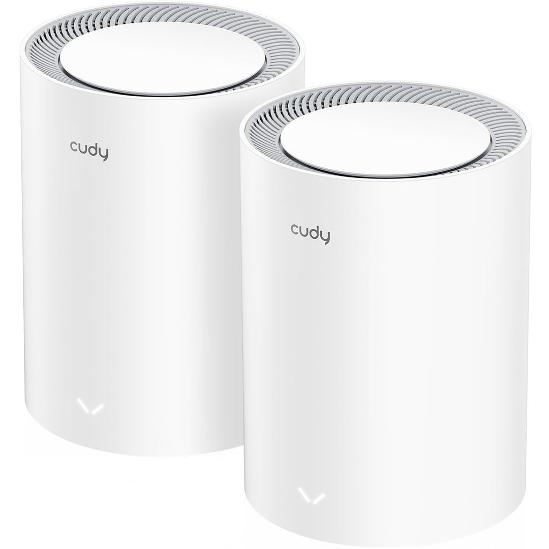 Cudy Dual Band BE3600 WiFi 7 Wi-Fi Mesh System, 3,6 Gbit/s 160 MHz, Abdeckung bis zu 4.800 m², 3 Gig