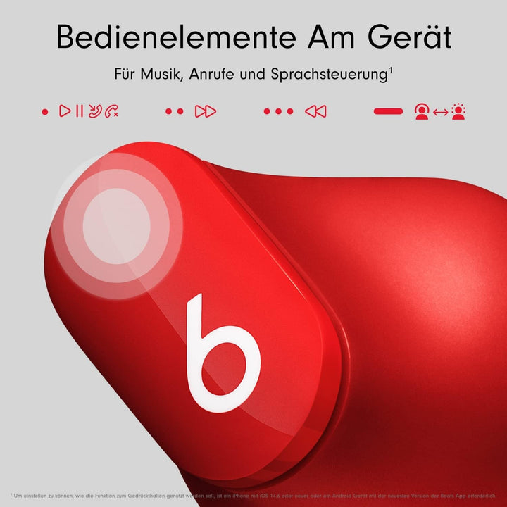 Beats Studio Buds – Komplett kabellose Bluetooth In-Ear Kopfhörer mit Noise-Cancelling – schweissbes