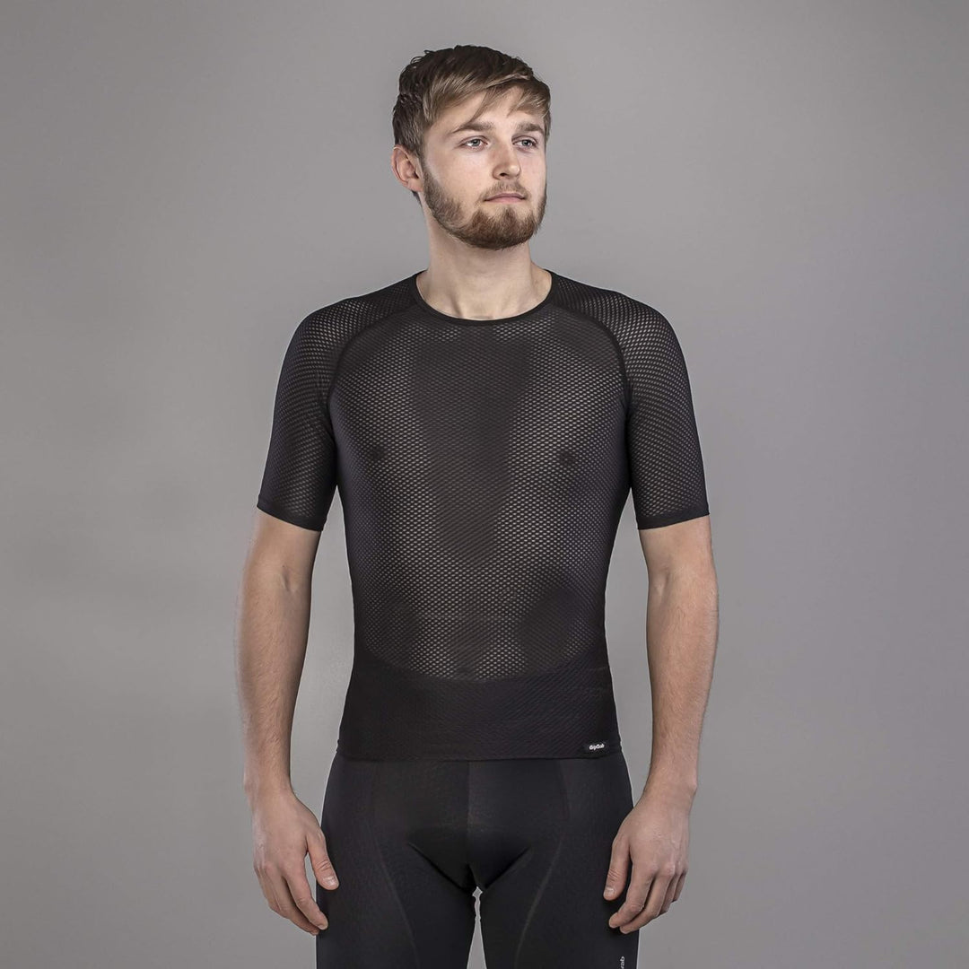 GripGrab Ultralight Kurzarm 1er und 2er Cool Mesh Fahrrad Funktionsunterhemd Herren Sommer Radsport